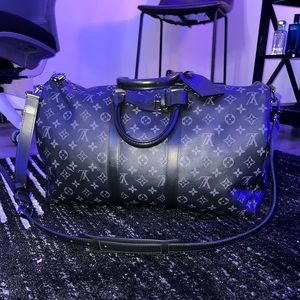 louis vuitton duffle bag poshmark